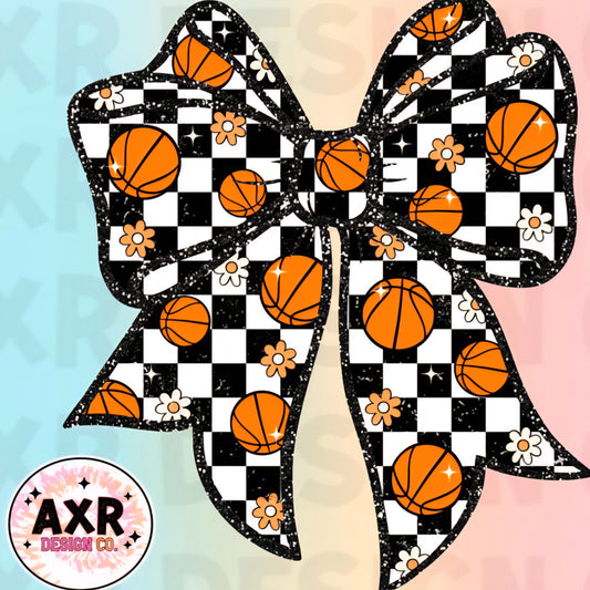 Basketball Coquette Bow