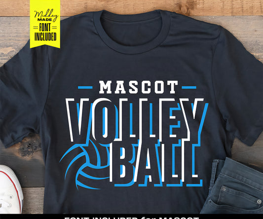 Mascot Volleyball