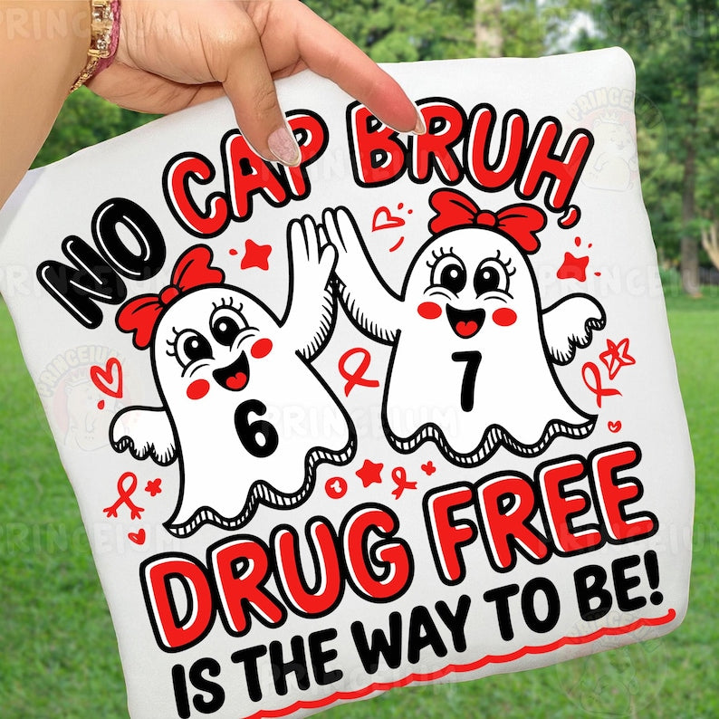 No CAP Bruh 6 7 Ghost with Bows