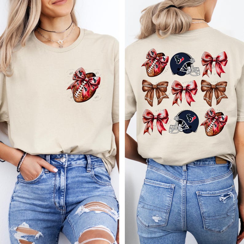 Texans Coquette Bows