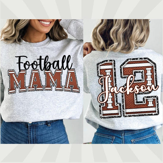 Football Mama (Football Print)