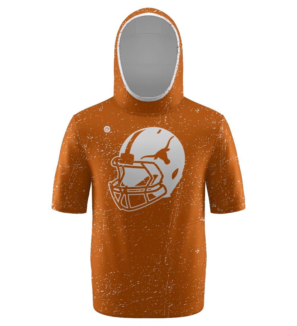 Performance Hooded Tees- Football Helmet Custom Team