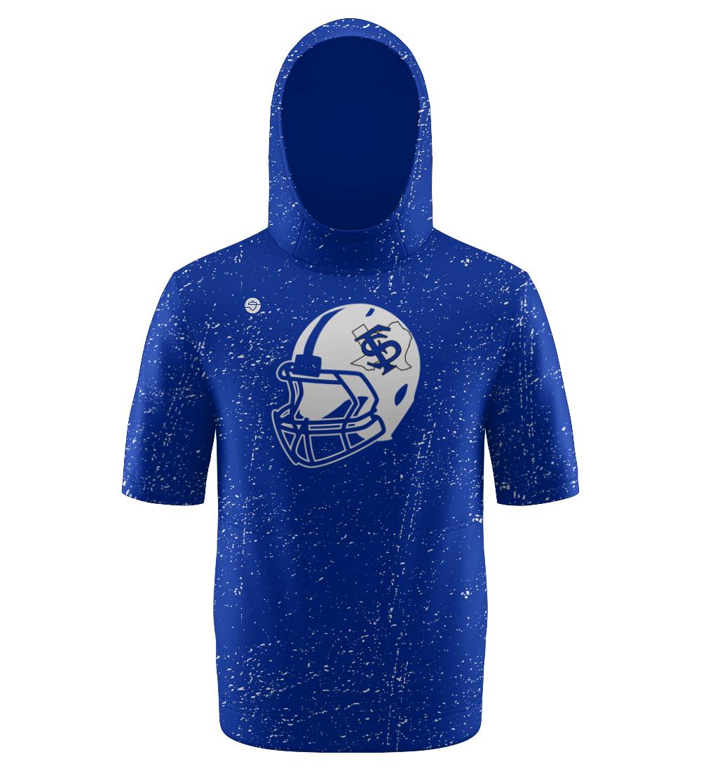 Performance Hooded Tees- Football Helmet Custom Team