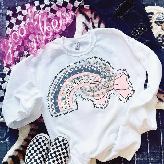 Retro Pregnancy Rainbow
