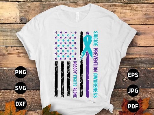 Suicide Prevention Awareness Flag