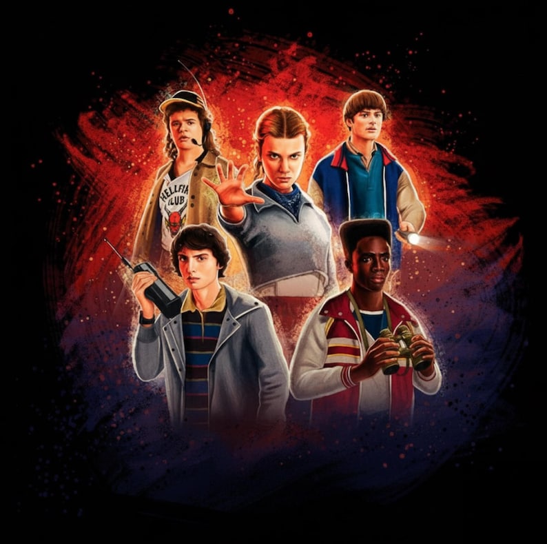 Stranger Things Friends