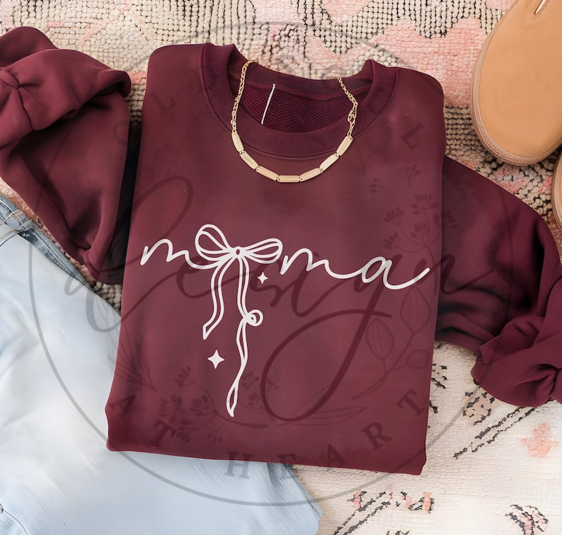 Mama preppy letters