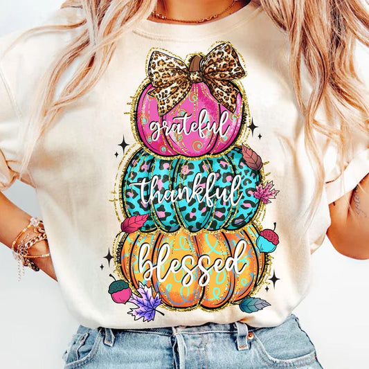 Grateful thankful blessed