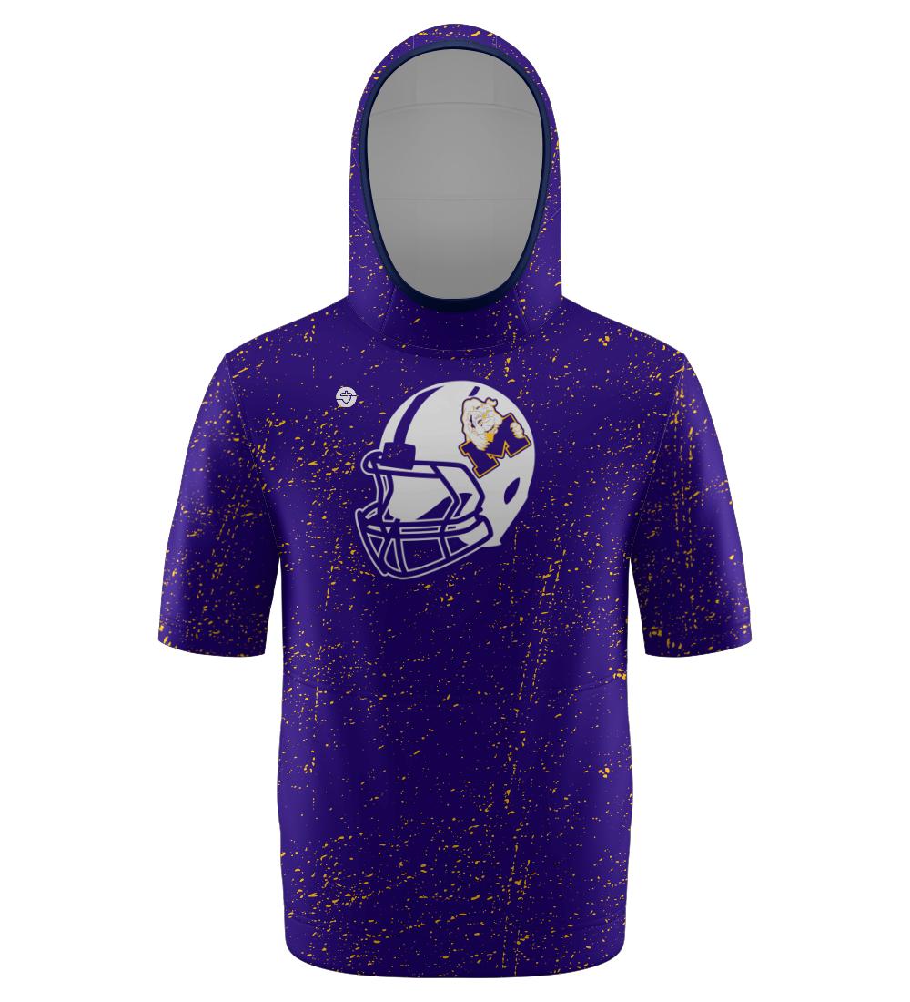 Performance Hooded Tees- Football Helmet Custom Team