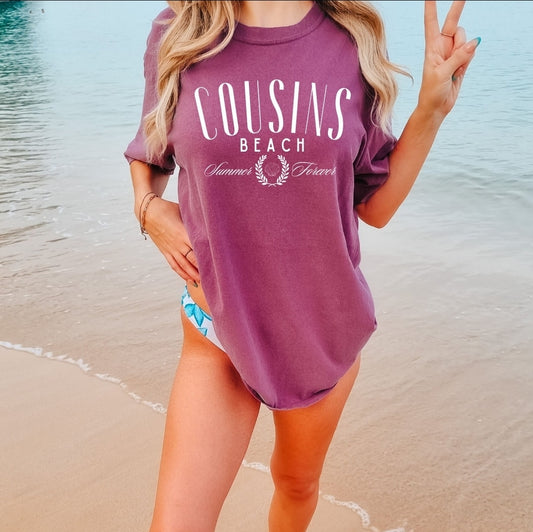 Cousins Beach White Print