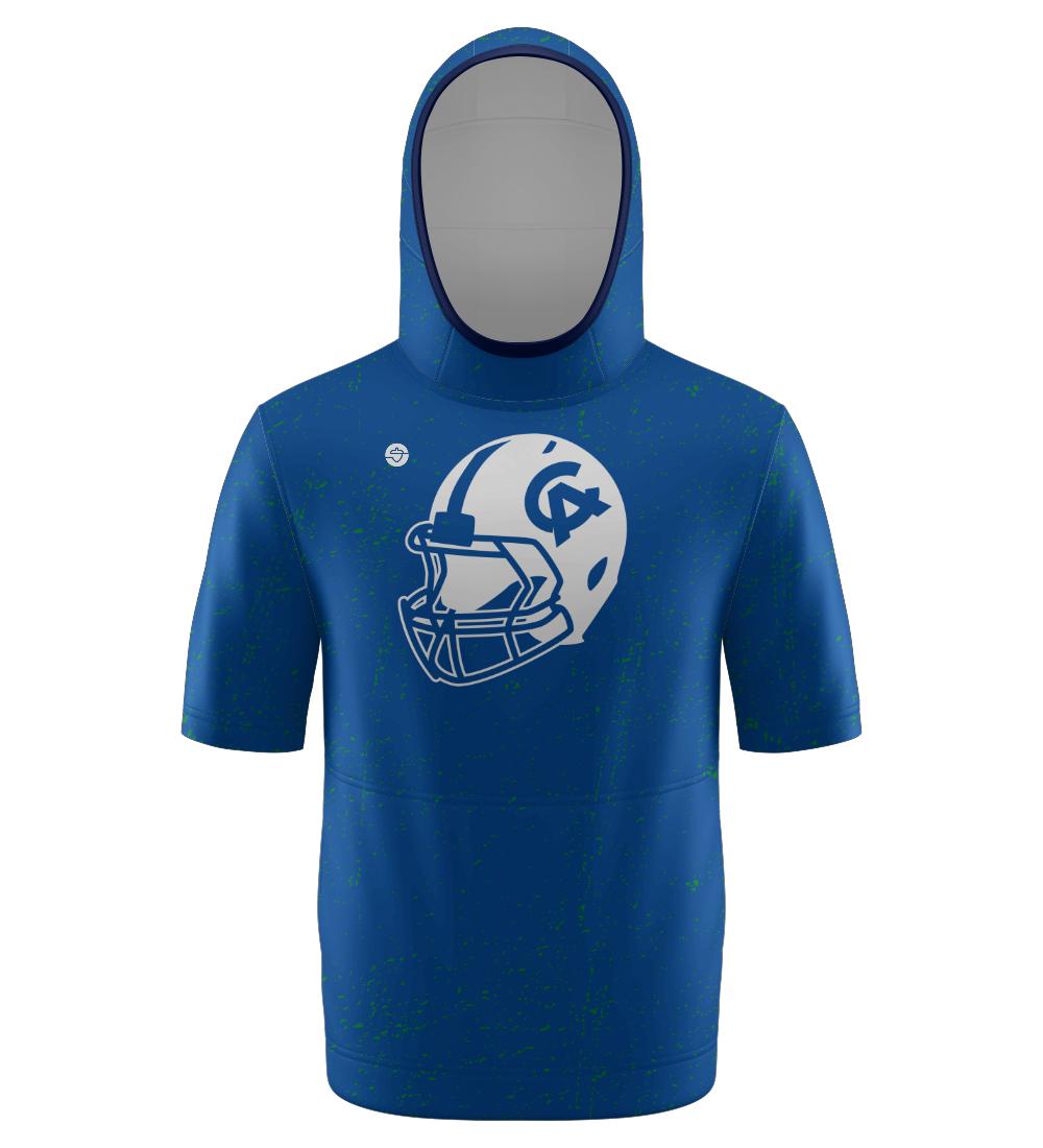 Performance Hooded Tees- Football Helmet Custom Team