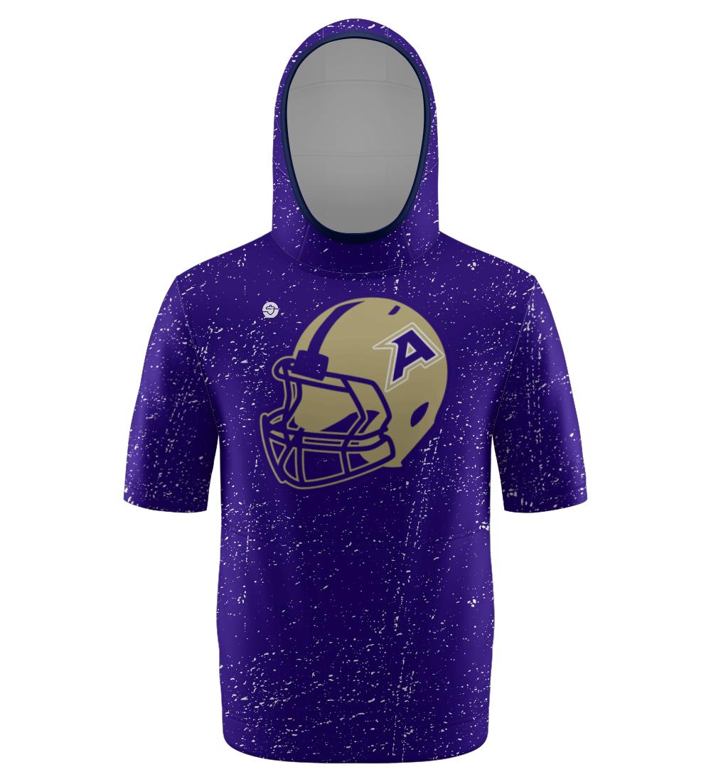 Performance Hooded Tees- Football Helmet Custom Team