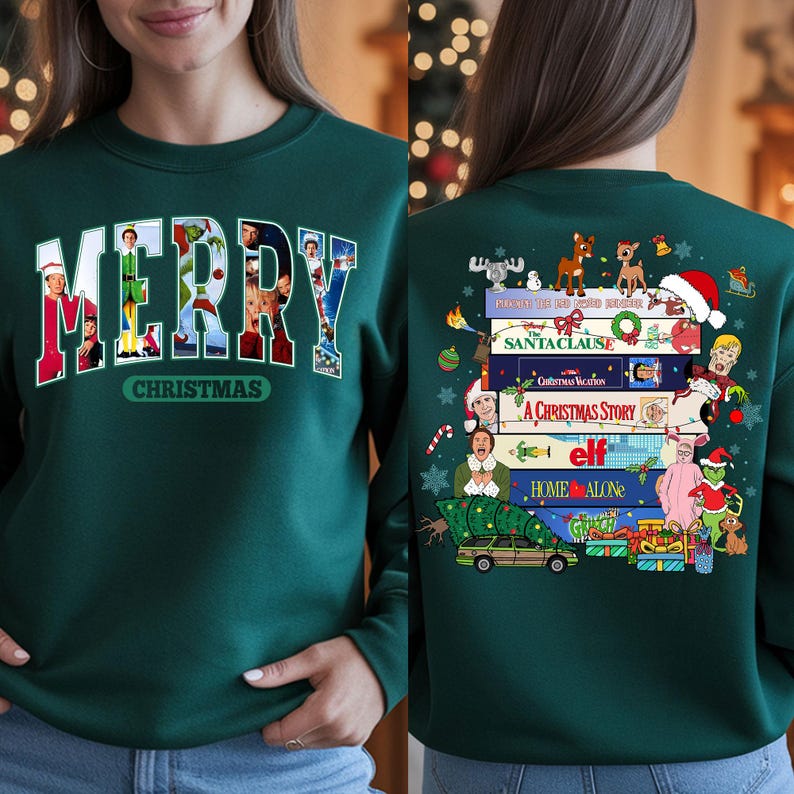 Christmas Film Collage