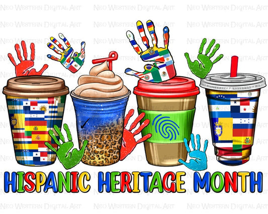 Hispanic Heritage Hand Prints