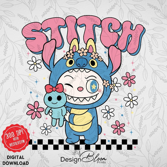 Labubu Stitch